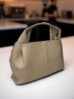 CrossKulture - BlissArt lightweight beige handbag side view