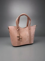 CrossKulture - BlissFit lightweight pink handbag front view