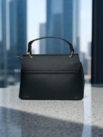 CrossKulture - BlissSelect lightweight Black handbag back view