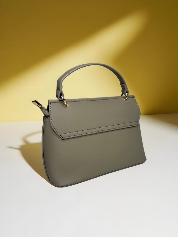 CrossKulture - BlissClass lightweight green handbag back view