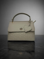 CrossKulture - BlissClass lightweight green handbag front view