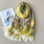 CrossKulture - SpringGale long chiffon scarf