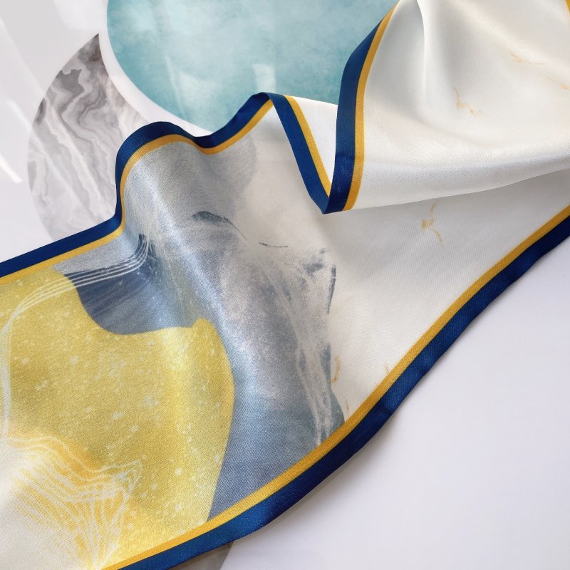 CrossKulture Satin Ribbon Scarf 150x15 cm-Colour4