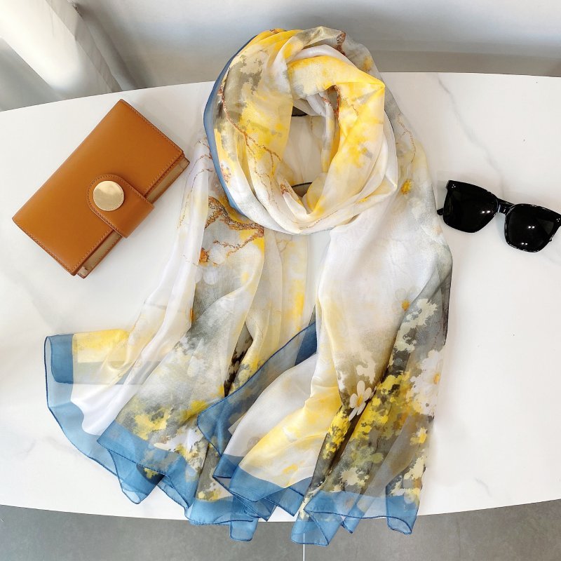 CrossKulture - SummerWhiff long chiffon scarf