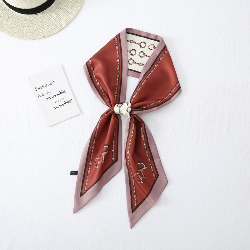 CrossKulture - RibbonString satin scarf knot style