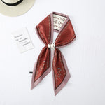 CrossKulture - RibbonString satin scarf knot style