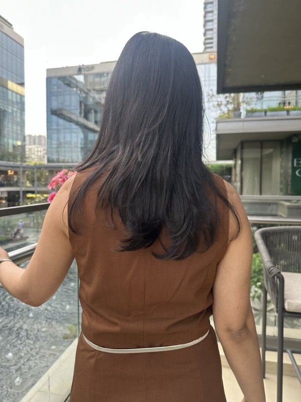 SleekLoop Silver Women Metal Stretchable Belt