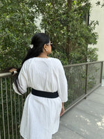 RegalClasp Black Broad Elastic Women Belt