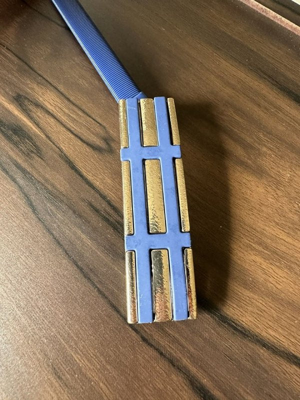 BlueBand Blue Women Metal Stretchable Belt