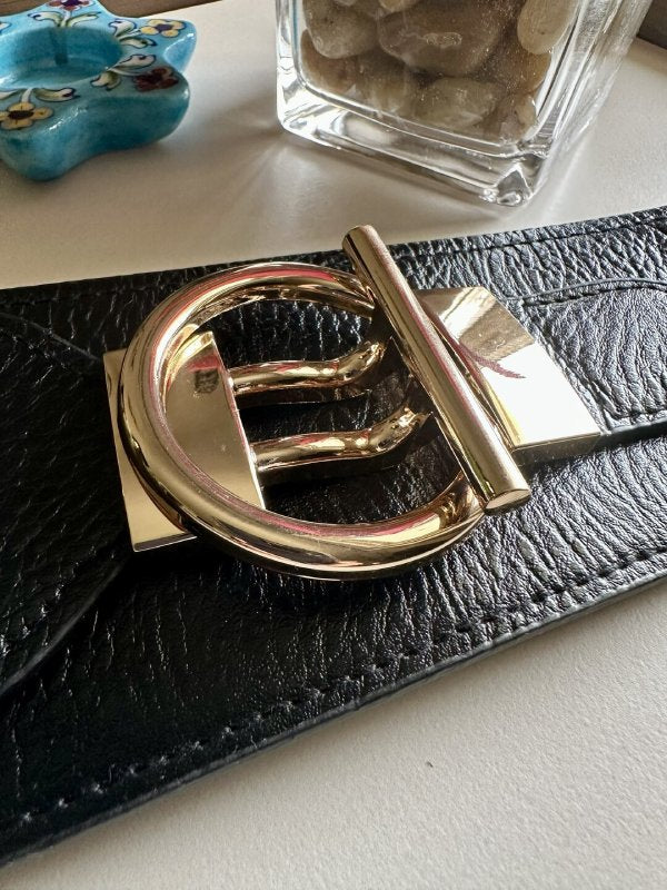 RegalClasp Black Broad Elastic Women Belt