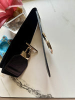 RegalClasp Black Broad Elastic Women Belt