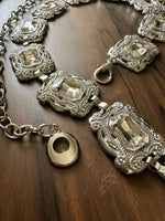DivaBling Silver Women Metal Bling Belt