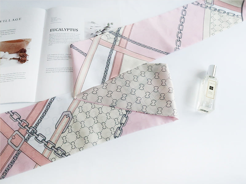 CrossKulture Satin Ribbon Scarf 150x15 cm-Colour1