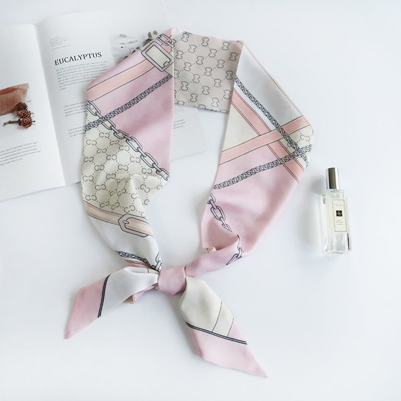 CrossKulture Satin Ribbon Scarf 150x15 cm-Colour1