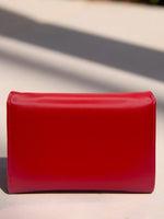 CrossKulture - ScarletClutch lightweight Clutch bag back view