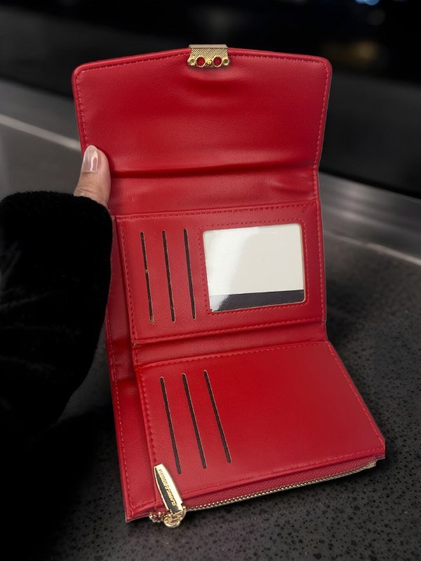 CrossKulture - ScarletClutch lightweight Clutch bag open view
