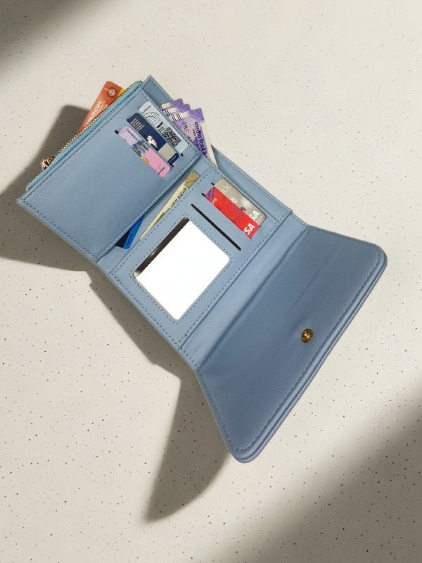 DenimClutch Women Mid-Size Wallet Blue