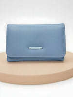 DenimClutch Women Mid-Size Wallet Blue