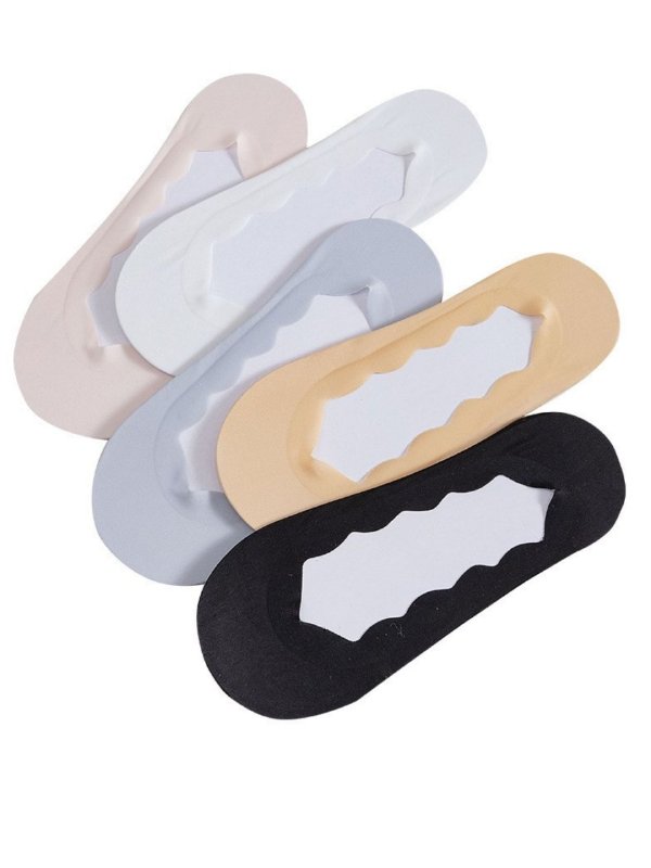FootNest Liner Socks, Pack of 5 Pairs