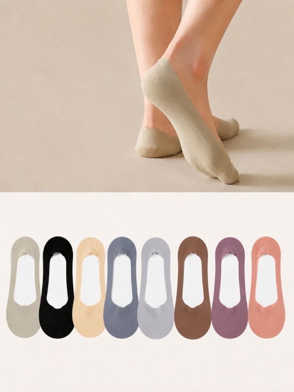 GentleGrip Liner Socks, Pack of 8 Pairs