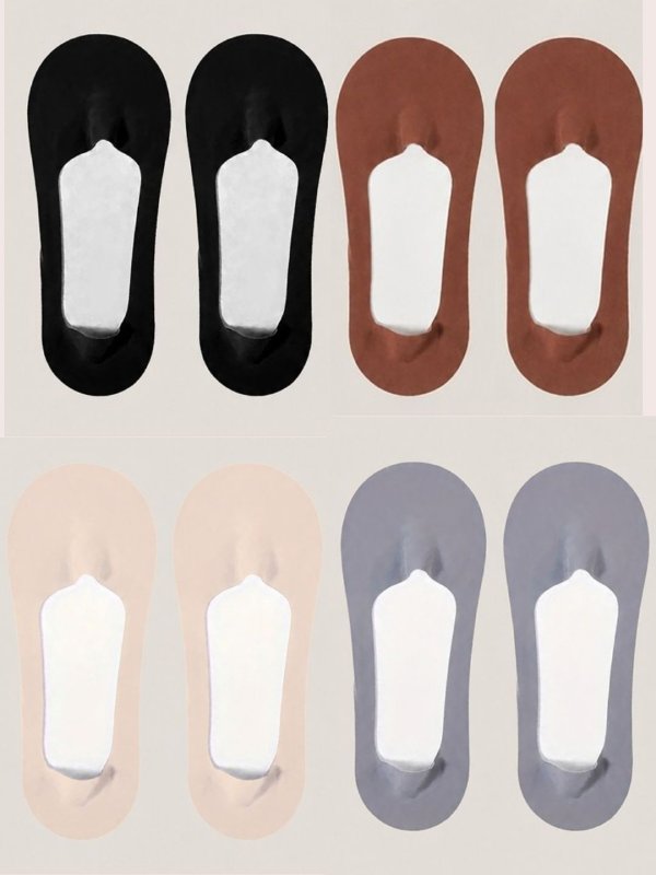 SecretSole Liner Socks, Pack of 4 Pairs