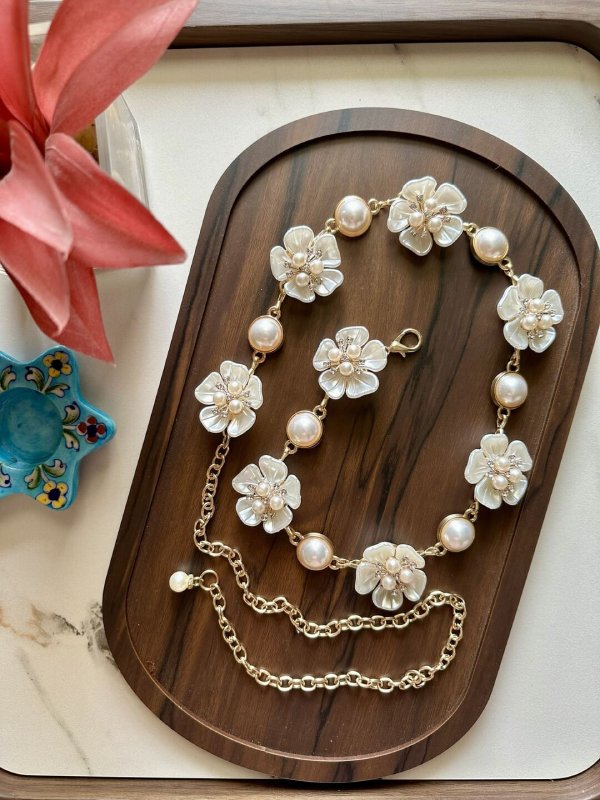 ShinyBling Gold Women Metal Bling Belt