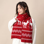 NoelGlow Xmas Theme Winter Scarf