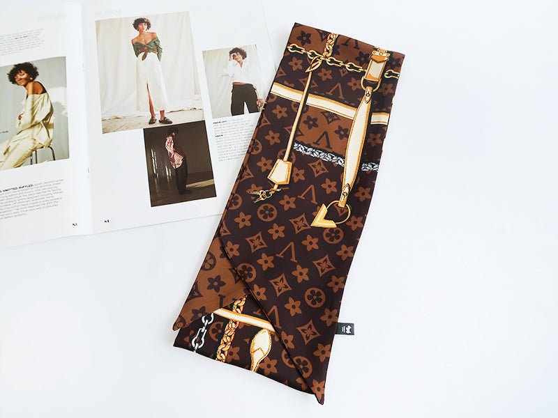 CrossKulture - RibbonFlair satin scarf