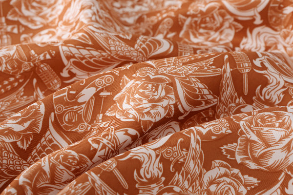 SunsetTrace (70X70 cms)