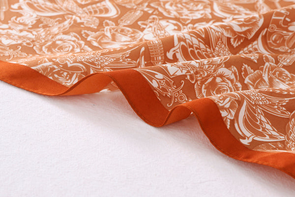 SunsetTrace (70X70 cms)