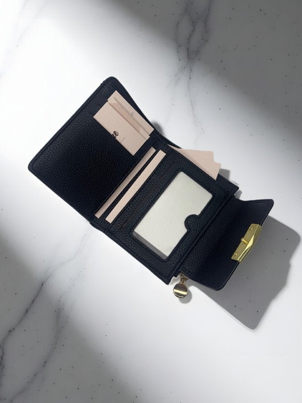 CrossKulture - ClassyCrush lightweight small wallet inner view with storage pockets