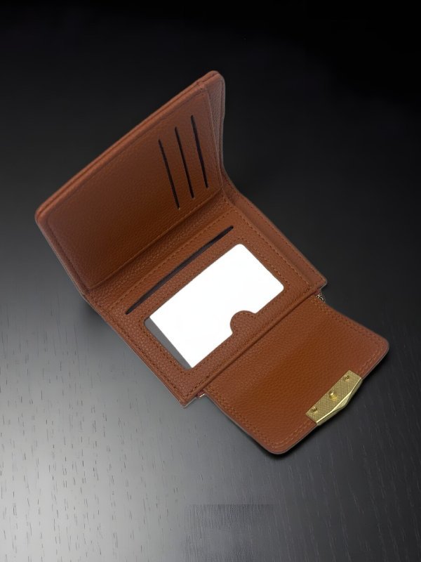 CrossKulture - StyleCrush lightweight small wallet inner view with storage pockets