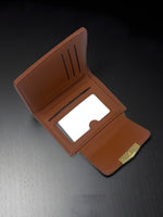 CrossKulture - StyleCrush lightweight small wallet inner view with storage pockets