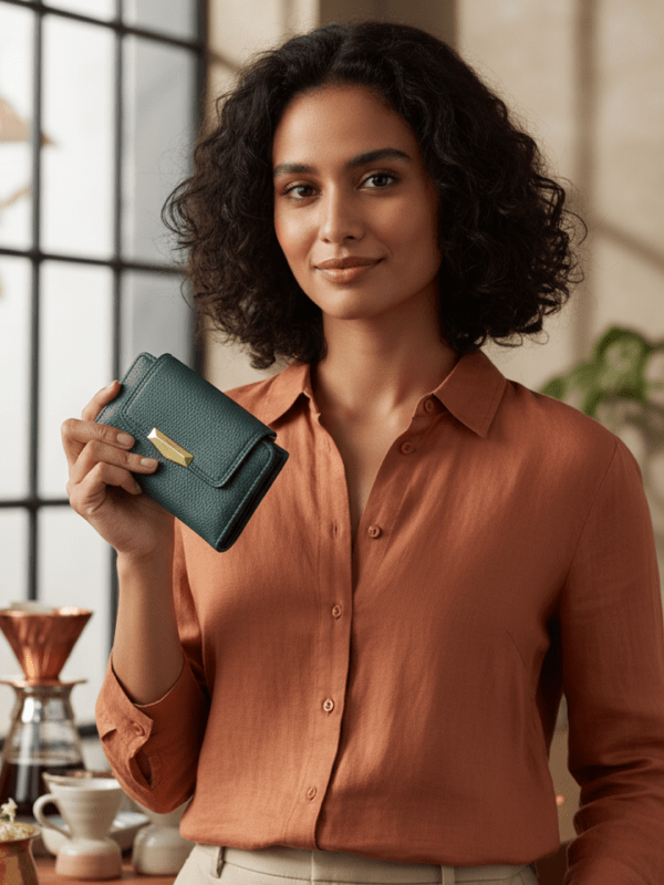 CrossKulture - TrendyCrush lightweight small wallet model view