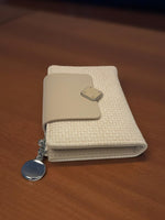 CrossKulture - MiniCrush lightweight small wallet in hand side view