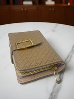 CrossKulture - IconicCrush lightweight small wallet in hand side view