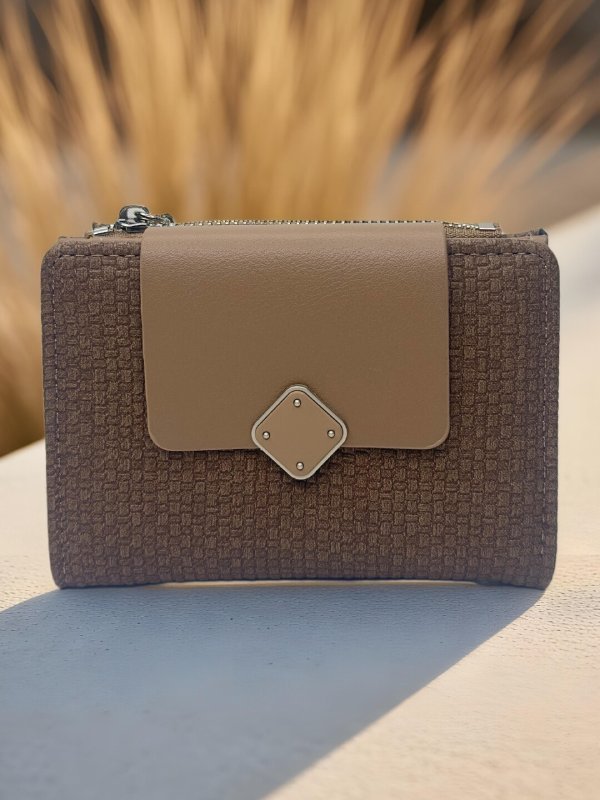 CrossKulture - PocketCrush lightweight small wallet front view