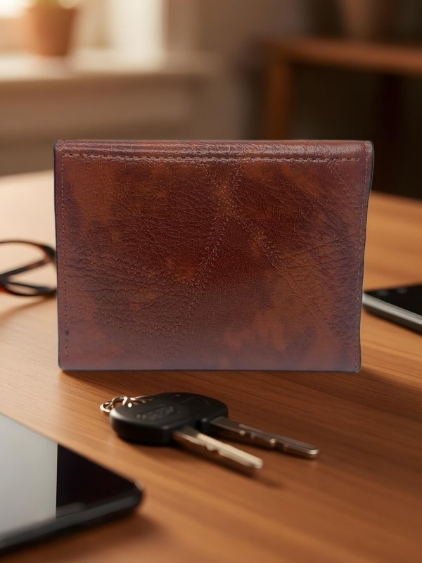 CrossKulture - BittyCrush lightweight small wallet back view
