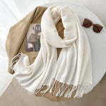 SoftFrost Premiun Cashmere Solid Scarf