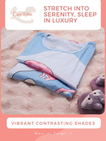 VividSnooze Printed Long Tees