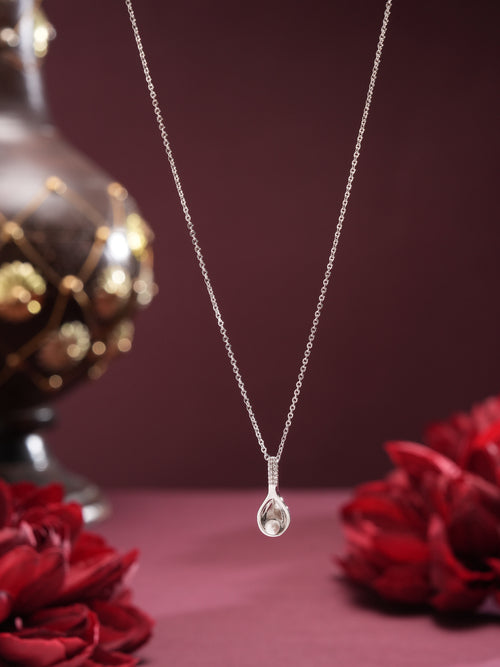 GlitterMuse Necklace Pendant Silver