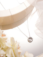 AuraLuxe Necklace Pendant Silver