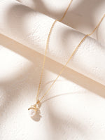 PearlPoise Necklace Pendant Gold