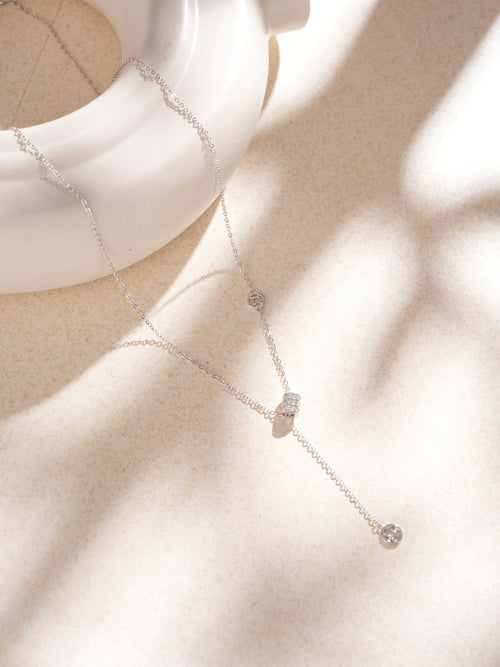 TwinkleTrail Necklace Pendant Silver