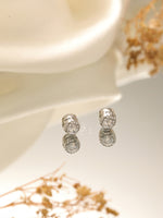EmberShine Ear Stud Single Silver