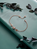 BlushBloom Chain Bracelet RoseGold