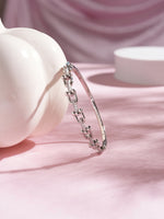 TimelessTwist Bangle Bracelet Silver