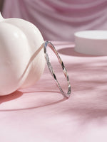 GoldenGrace Bangle Bracelet Silver