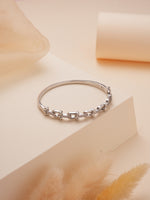 TimelessTwist Bangle Bracelet Silver