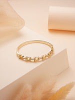 VelvetGlow Bangle Bracelet Gold